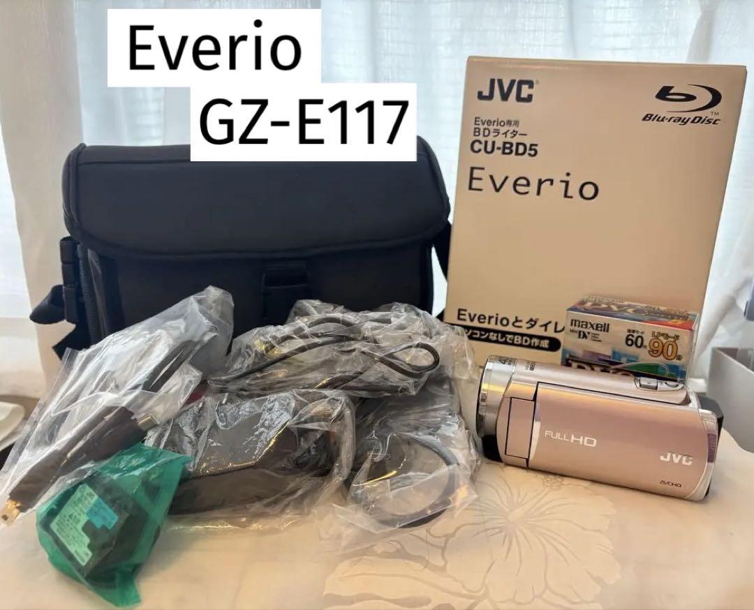 JVC Everio CU-BD5 コンパクトカメラ - メルカリ