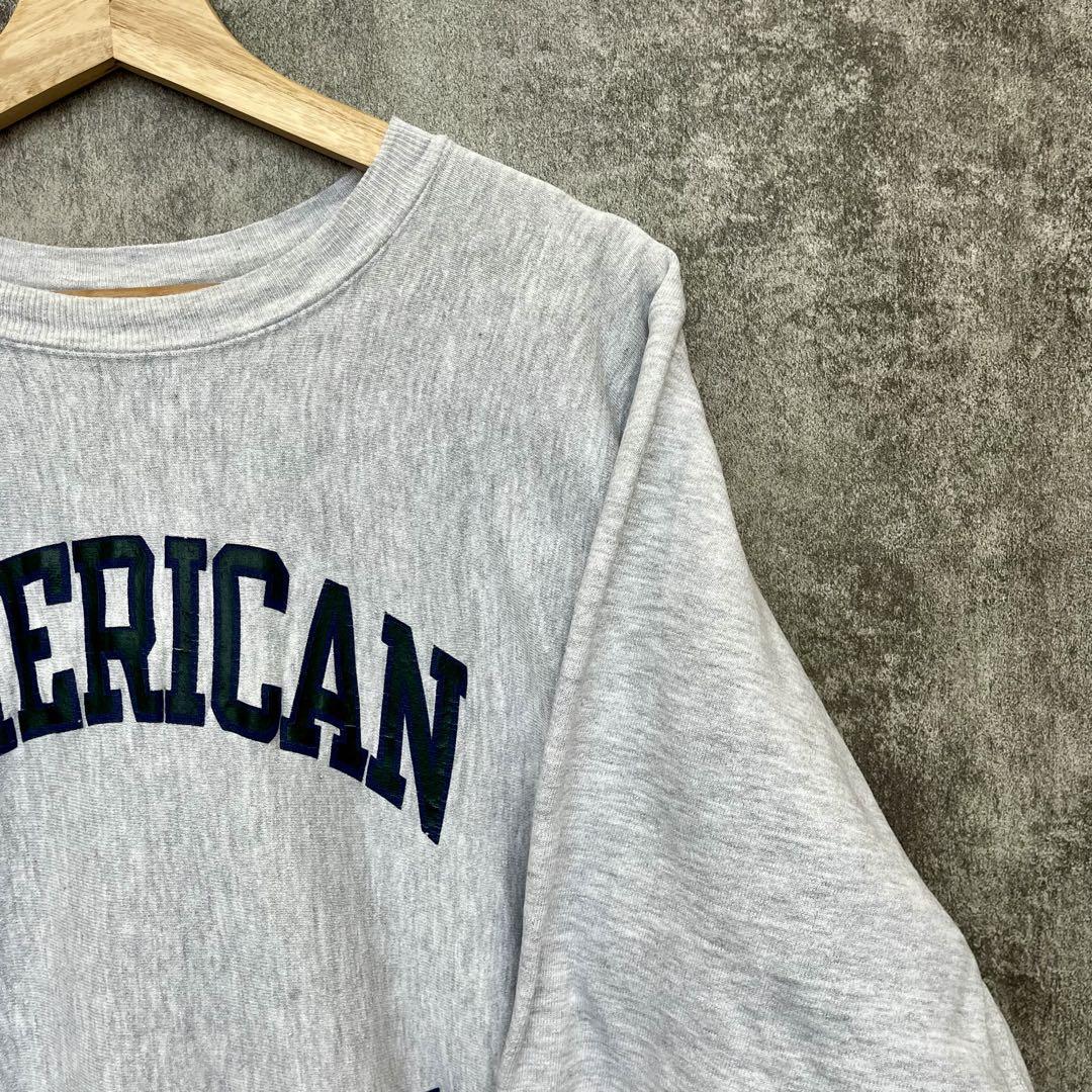 90s Champion チャンピオン リバースウィーブ　usa製 グレー　XL