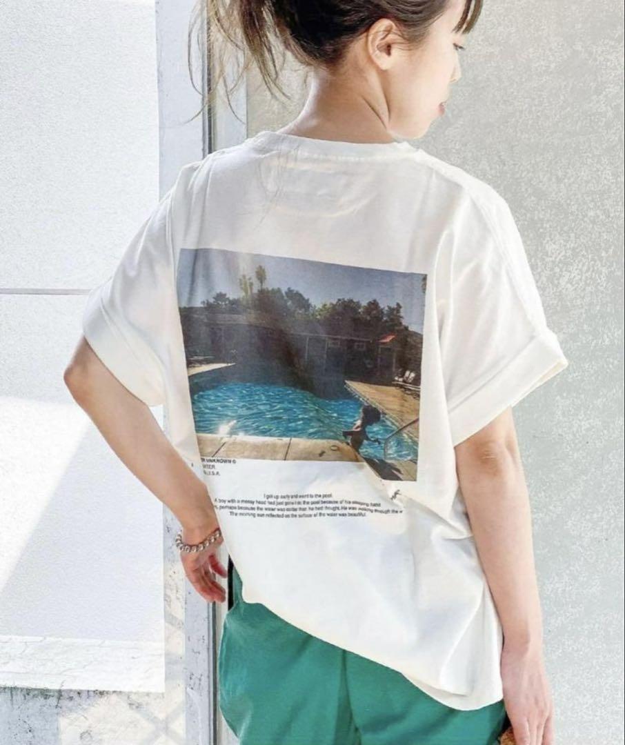 plage【JANE SMITH/ジェーンスミス】 SP PHOTO Tシャツ