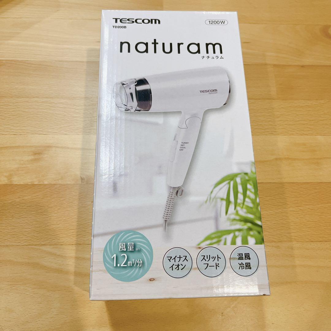 【未使用品】TESCOM ヘア ドライヤー ホワイト