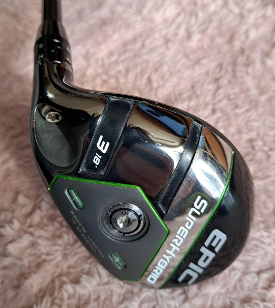EPIC SUPER HYBRID 3UT 18° ユーティリティ EPIC SUPER HYBRID 3UT 18° ユーティリティ