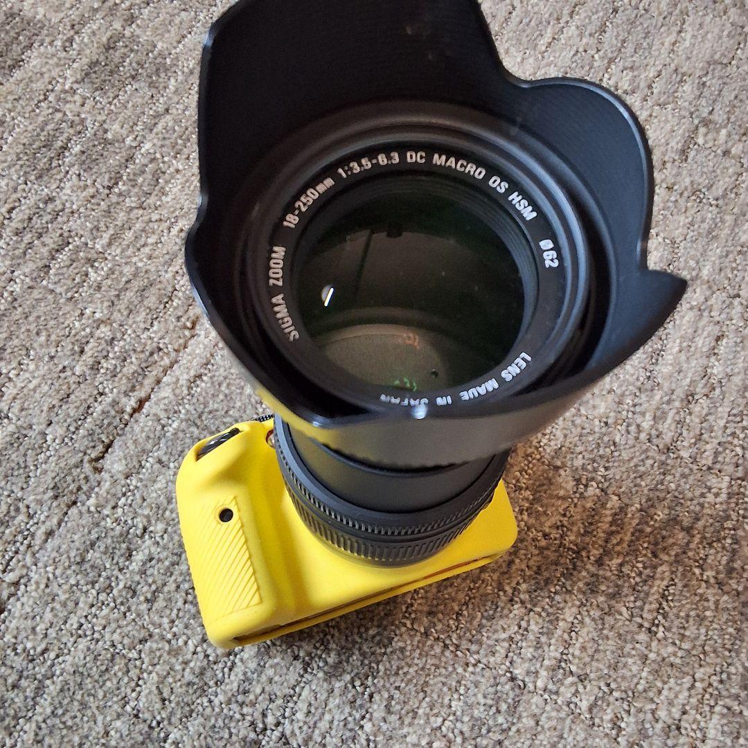 Nikon D3200 一眼レフ☆高倍率ズームレンズ☆本体保護カバー付☆バッグ付