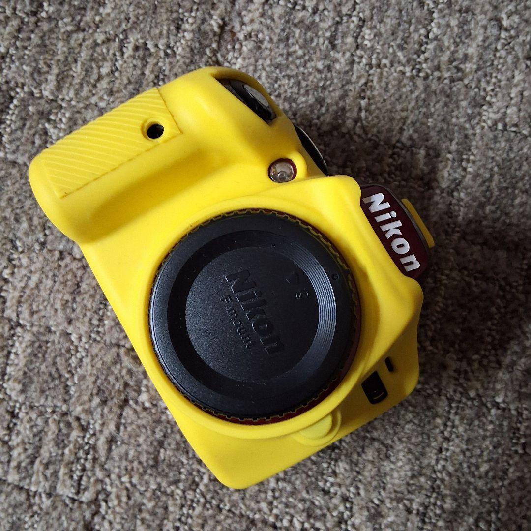 Nikon D3200 一眼レフ☆高倍率ズームレンズ☆本体保護カバー付☆バッグ付
