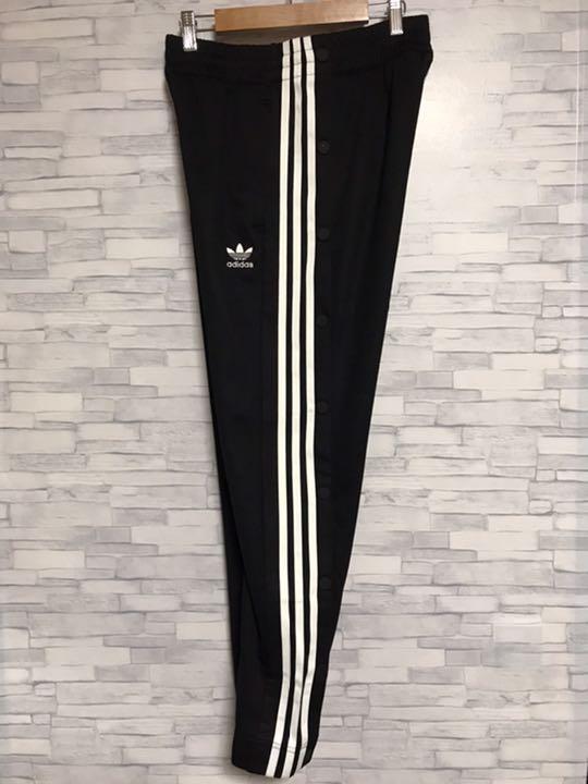4XL 極太 アディダス adidas サイドスナップボタントラック