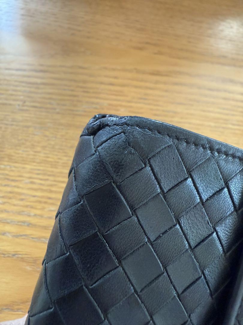 BOTTEGA VENETA ブラック　長財布