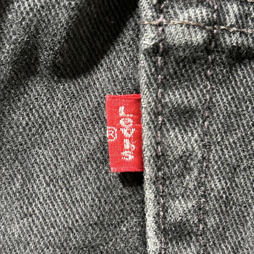 USA製 Levi's 550 リーバイス ブラックデニム W44 フェード 黒