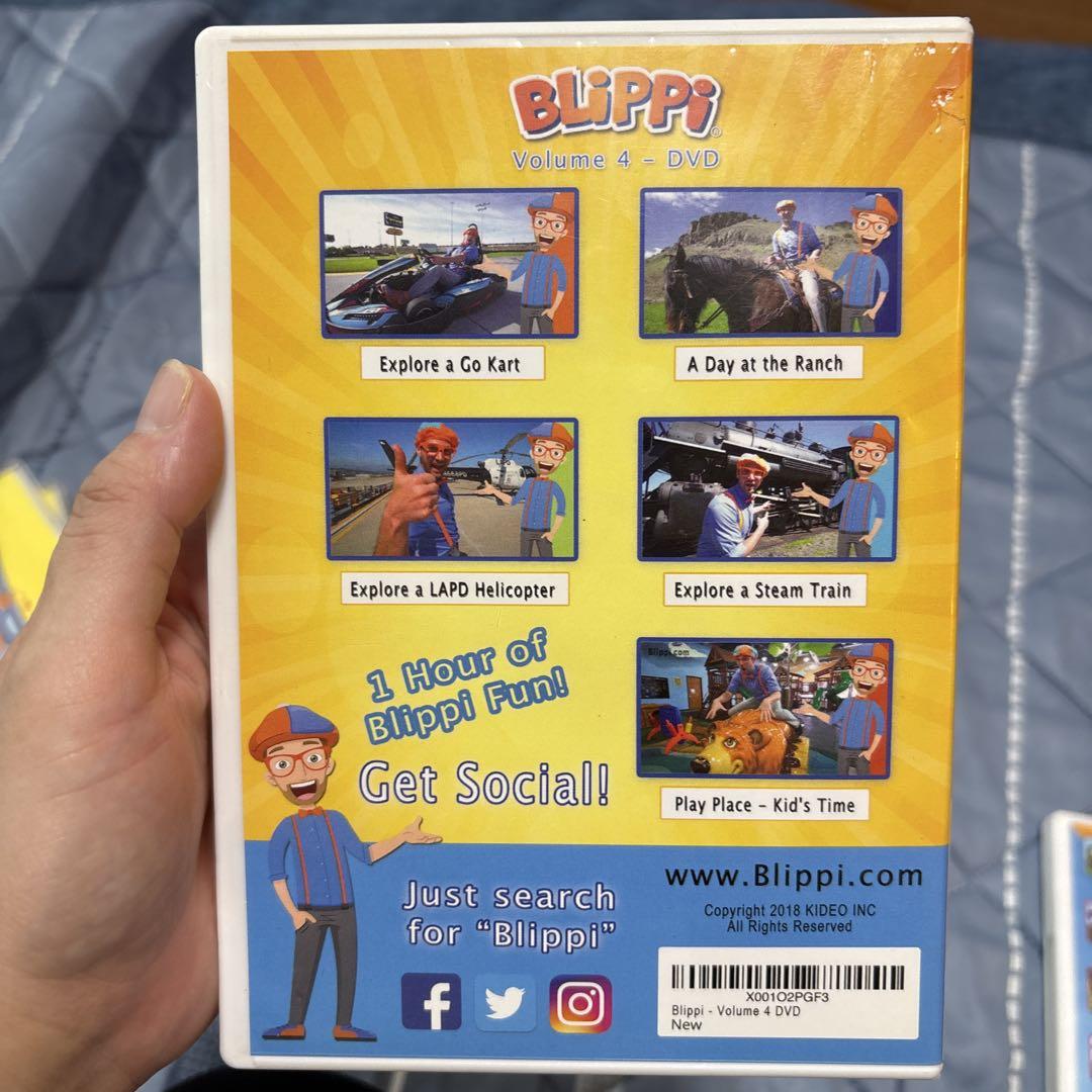 Blippi 3 ・4・5 DVD - メルカリ