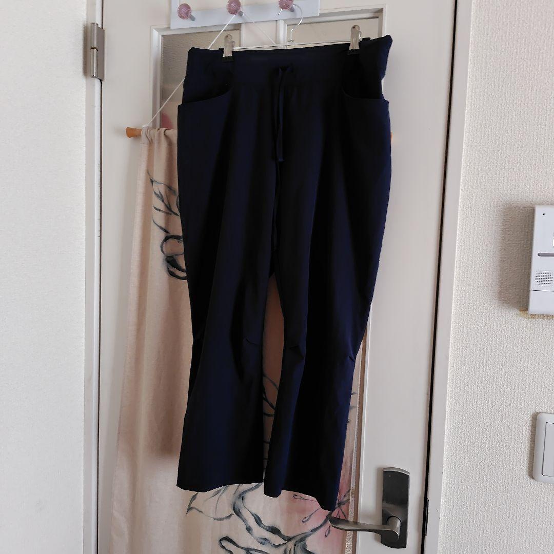 着用一回の美品 DANSKIN ダンスキンのネイビーのパンツ サイズXL