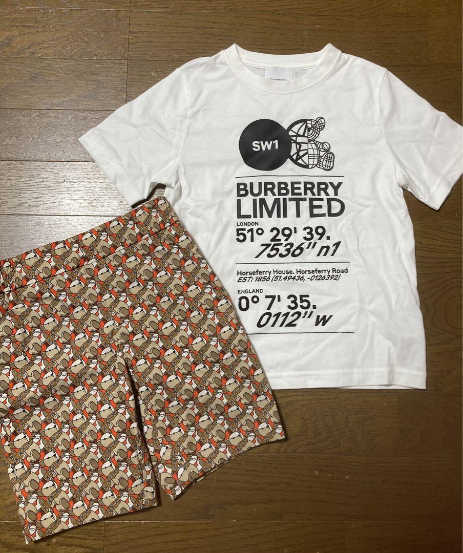 美品★バーバリー★トーマスベアTシャツ6Y