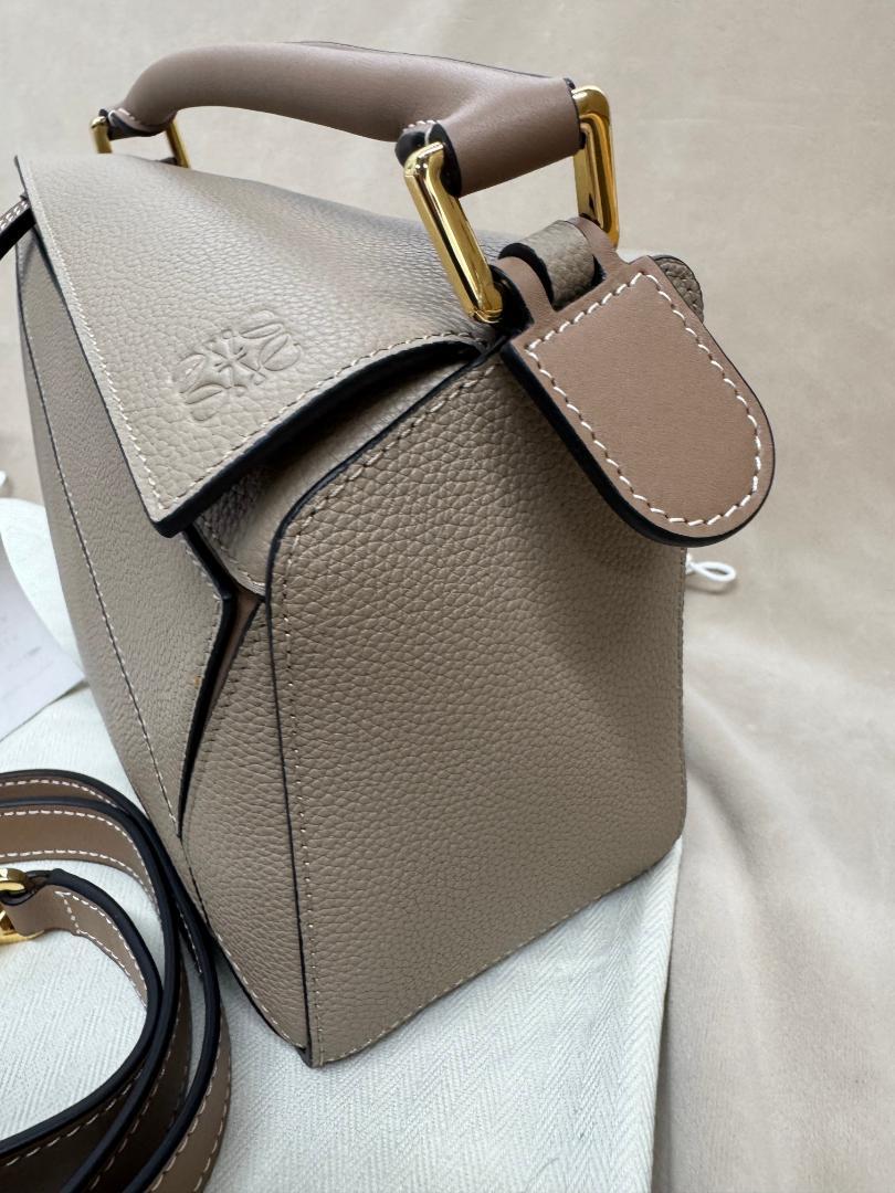 LOEWE ロエベ パズル ショルダー サンド ベージュ ソフトグレインカーフ