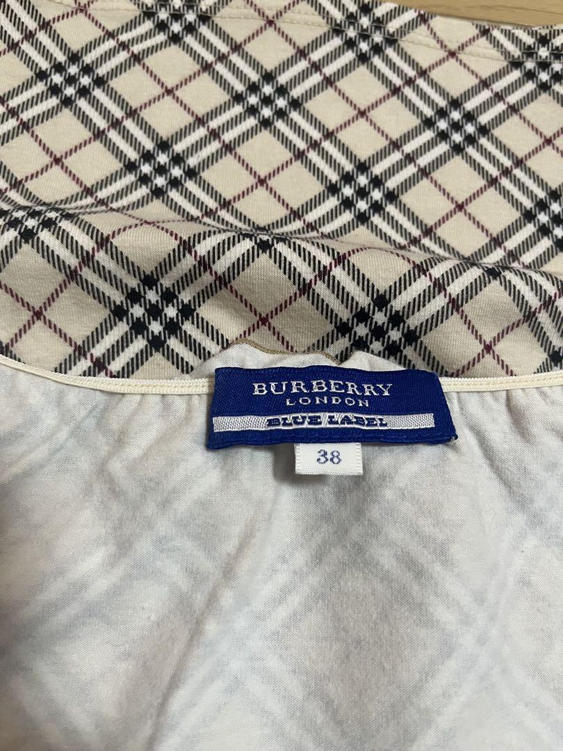 BURBERRY】LONDON タンクトップ ノバチェック ロゴ刺繍 日本製