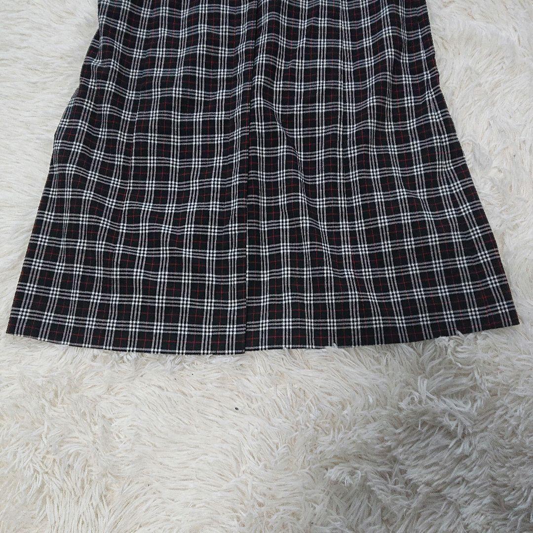 BURBERRYBLUE LABEL シャツワンピース ホースロゴ Aライン