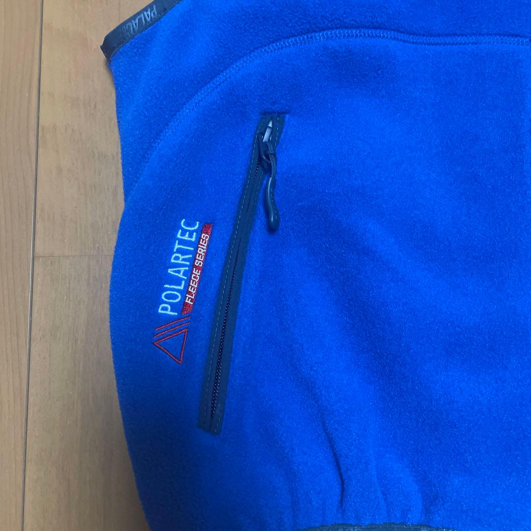 PALACE POLARTEC フリースベスト 青