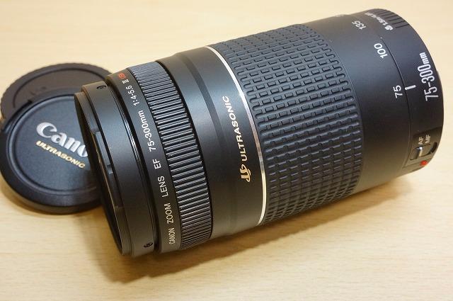 ストアの通販 【軽い！】キャノン EF75-300mm F4-5.6 III USM 望遠