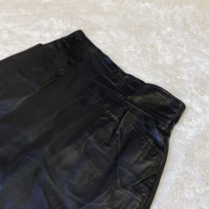 超歓迎安い KENZO スカート ポケット 裏地 Sサイズ KdYpP-m33538739619 Paris ラムレザー 台形 新作入荷新作