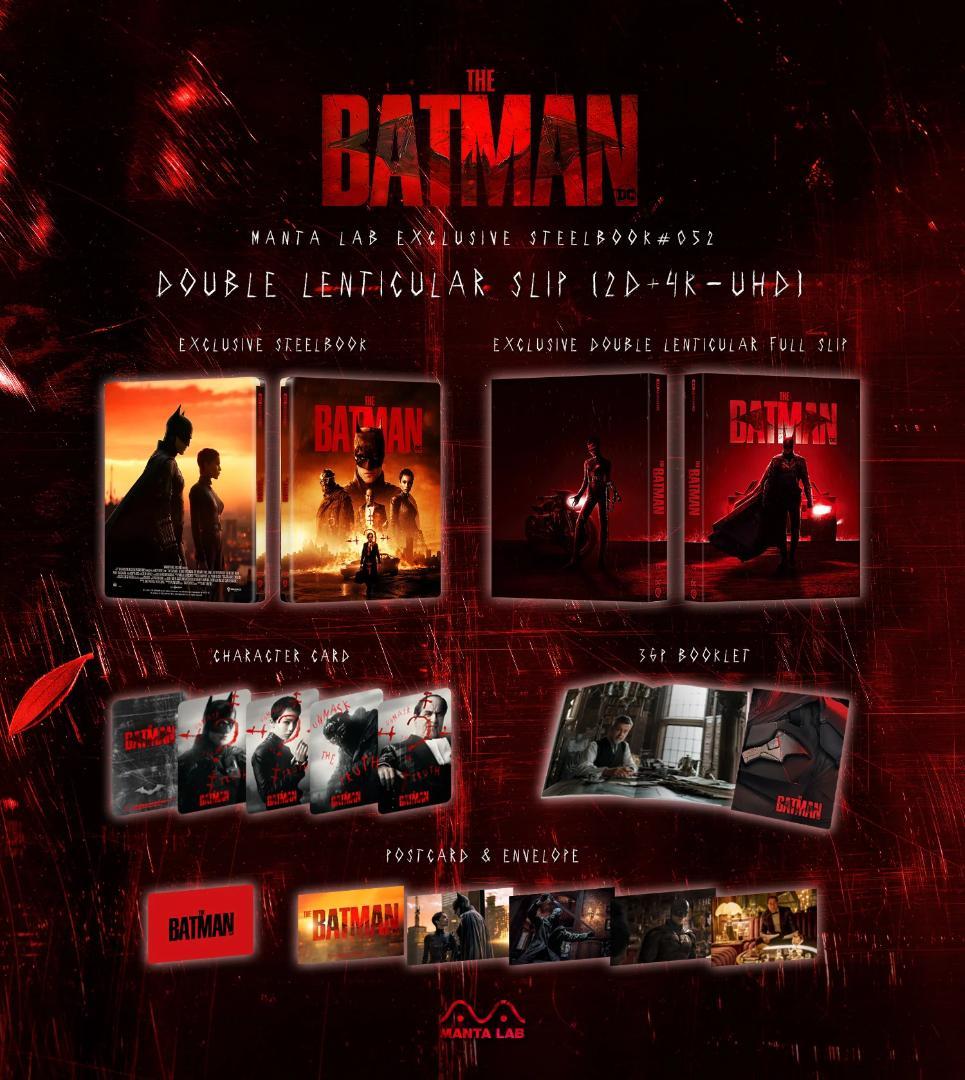Manta lab THE BATMAN-ザ・バットマン- スチールブック DL