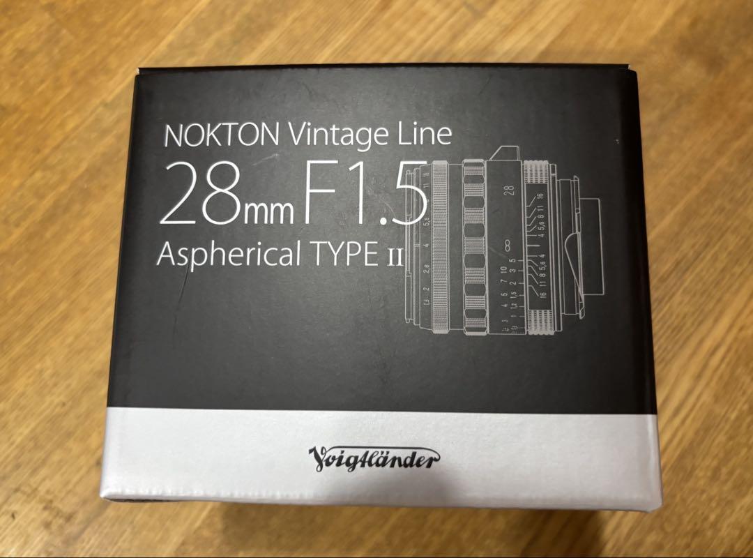 【新品同様】NOKTON Vintage Line 28mm F1.5 Asph