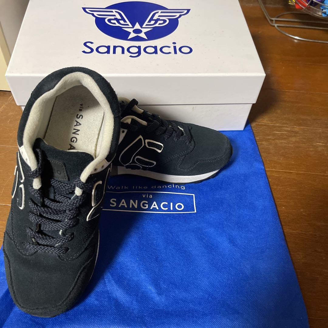 sangacio にゅ スニーカー 23cm SANGACIO にゅ〜ず スニーカー 23cm