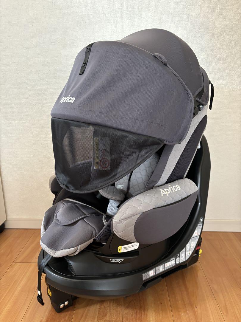 Aprica チャイルドシート フラディアグロウ　ISOFIX　新生児可