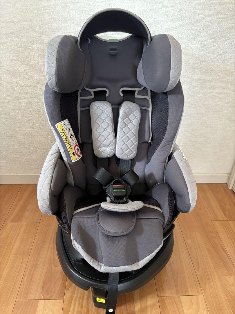 Aprica チャイルドシート フラディアグロウ　ISOFIX　新生児可