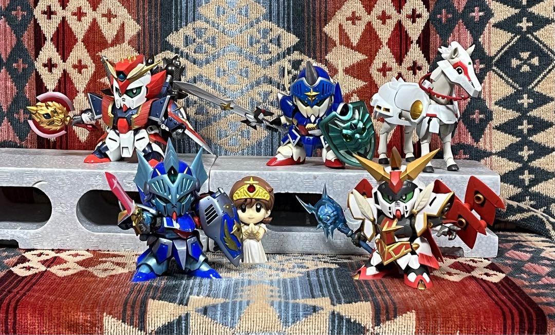 SDX アルガス騎士団 4種セット 騎士、法術師、闘士、剣士