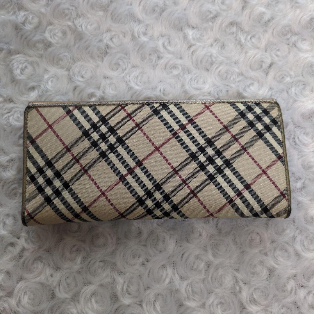 BURBERRY/長財布 ゴールド