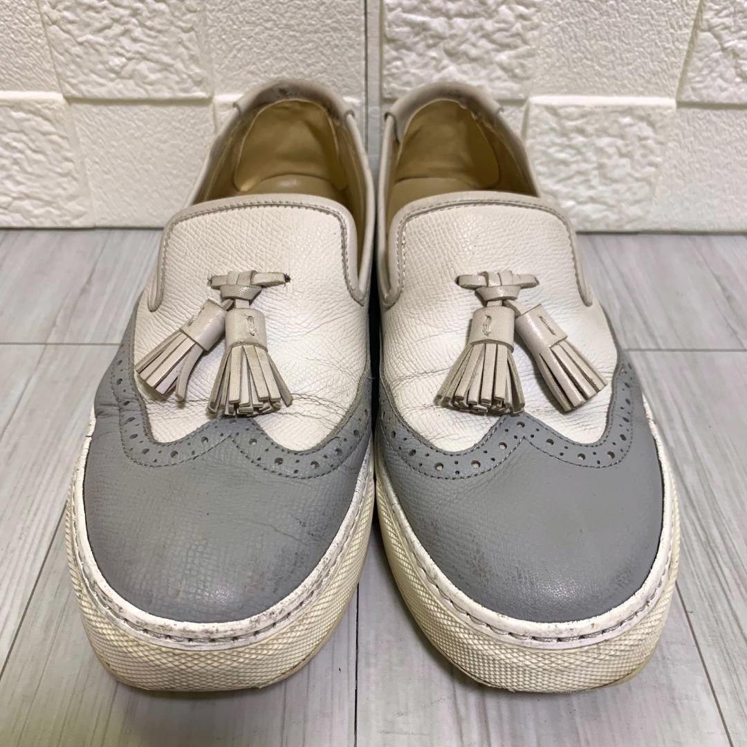 HERMES エルメス タッセルローファー 23.5cm