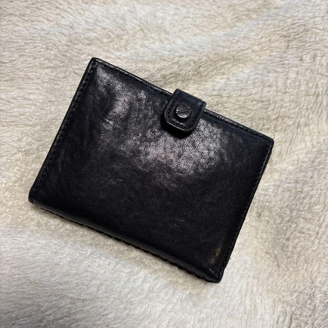 【美品】TORYBURCH 三つ折り財布　黒　トリーバーチ　ミニ財布