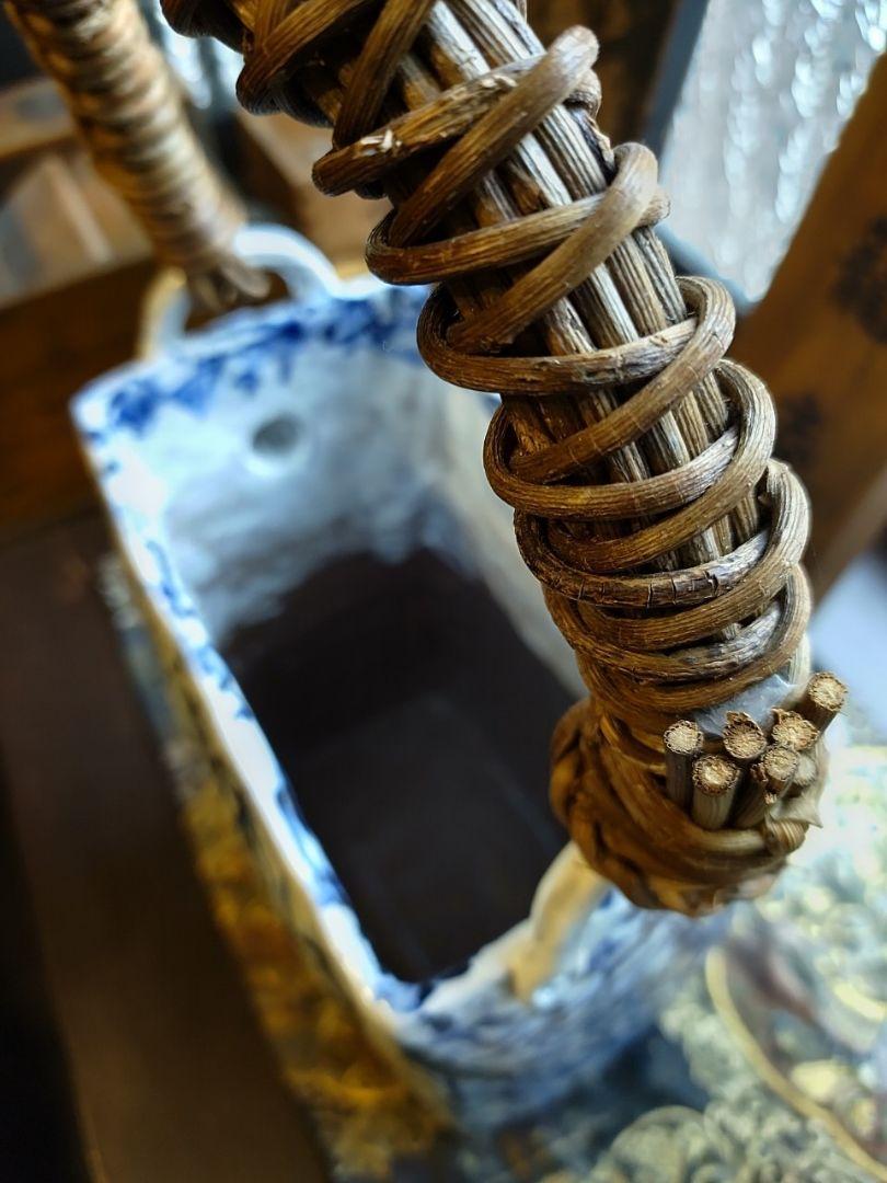 京焼　陶器　正文造　花瓶