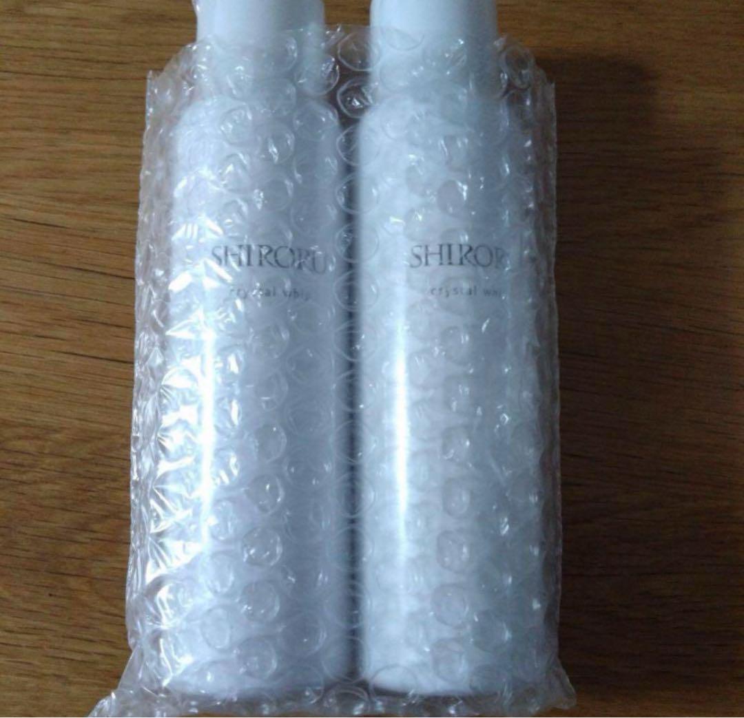 新品SHIRORU 先月購入(5月)!!! クリスタルホイップ2本入り 2本セット 】 シロル SHIRORU クリスタルホイップ 120g 洗顔