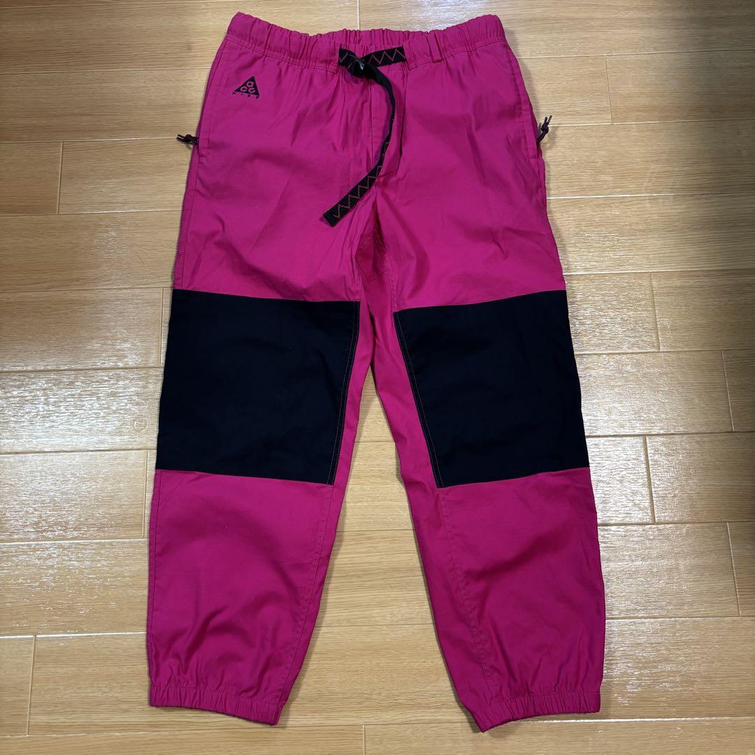 NIKE ACG ナイキ トレイルパンツ クライミングパンツ サイズM ピンク
