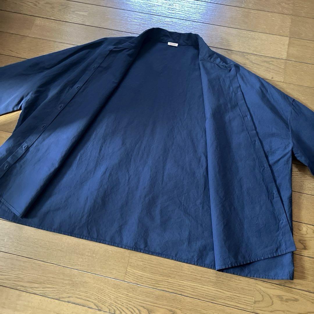 肌触りがいい 美品☆apuntob ワイドシャツ アプントビー☆ドロップショルダー トップス