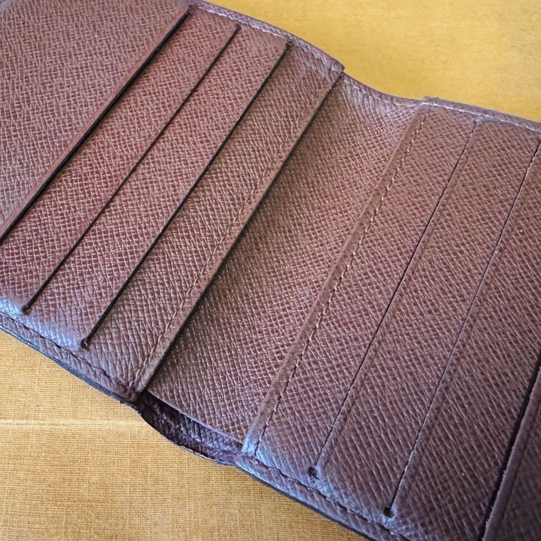 LOUIS VUITTON モノグラム ポルトビエ 6カルトクレディ 折り財布