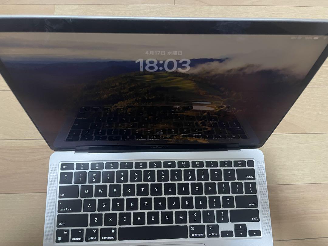 Macbook Air M1 2020 256gb 8gb USキーボード