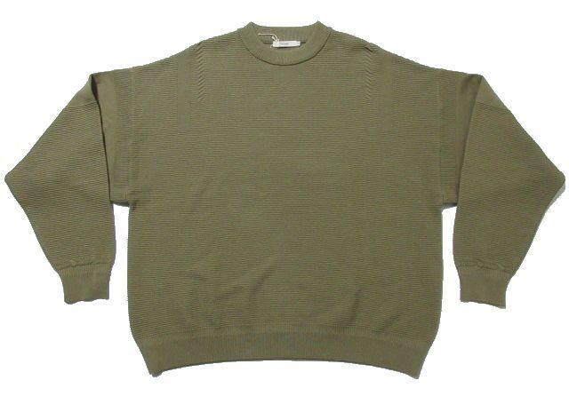 24AW YASHIKI ヤシキ Shutei Knit ニット カーキ