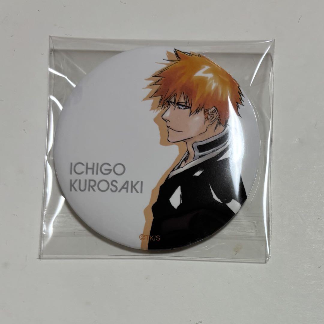 BLEACH 黒崎一護　原作缶バッジ　コレクション缶バッジ　WJ50周年展 BLEACH 原画展 缶バッジ 黒崎一護 - メルカリ
