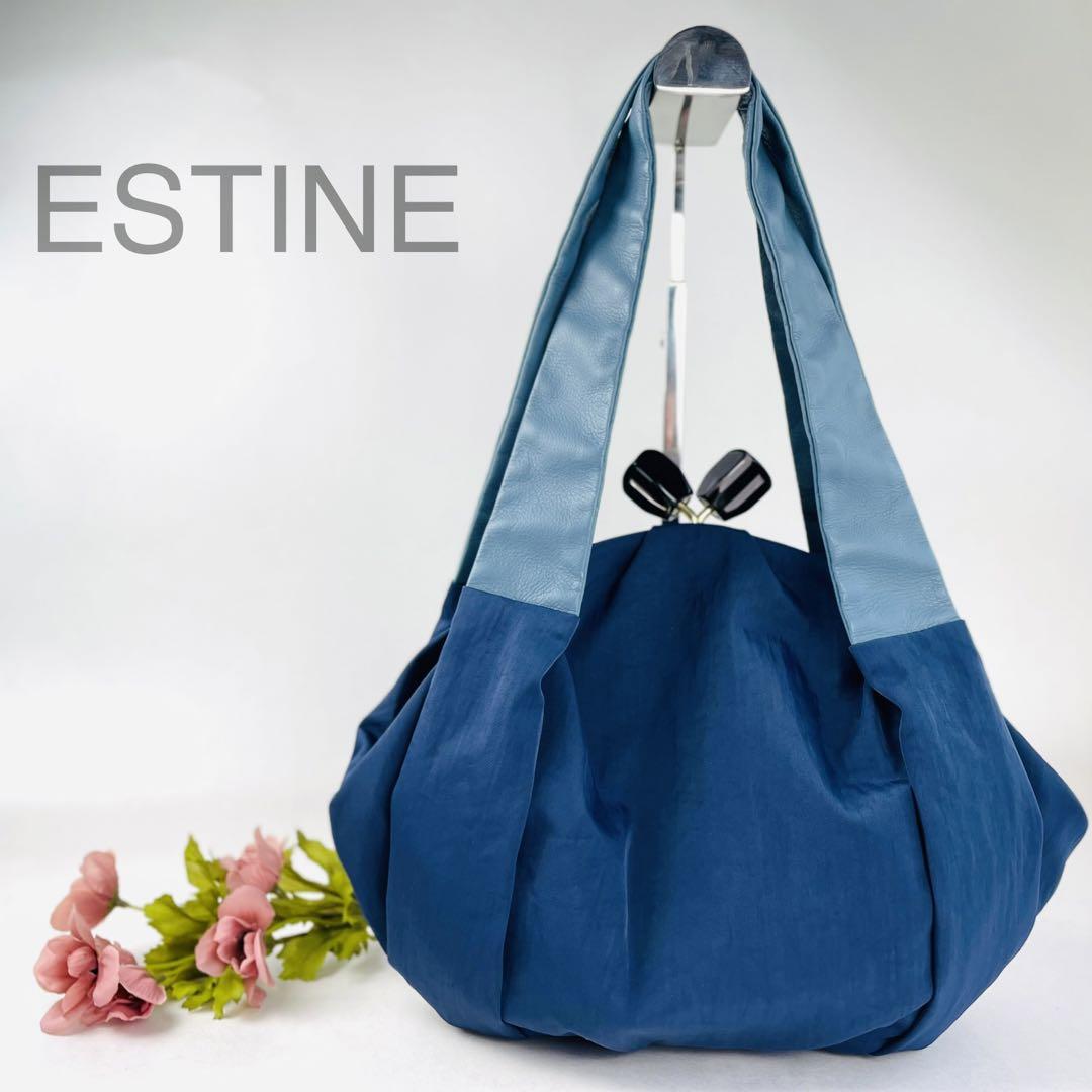 エスティーヌ　ESTINE　がま口   ハンドバッグ Amazon | [エスティーヌ] がま口デザインハンドバッグ ブラック