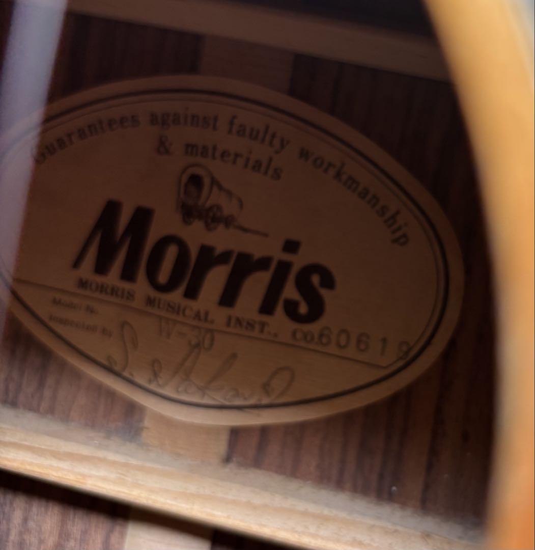 Morris モーリス W-30 アコースティック ギター チューナー