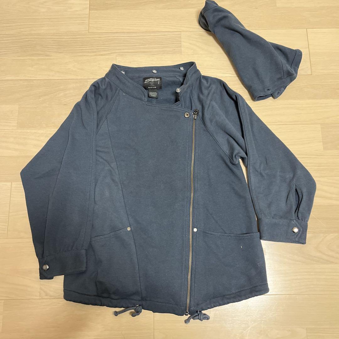 STUSSY 2000s〜 Sweat Design Jacket