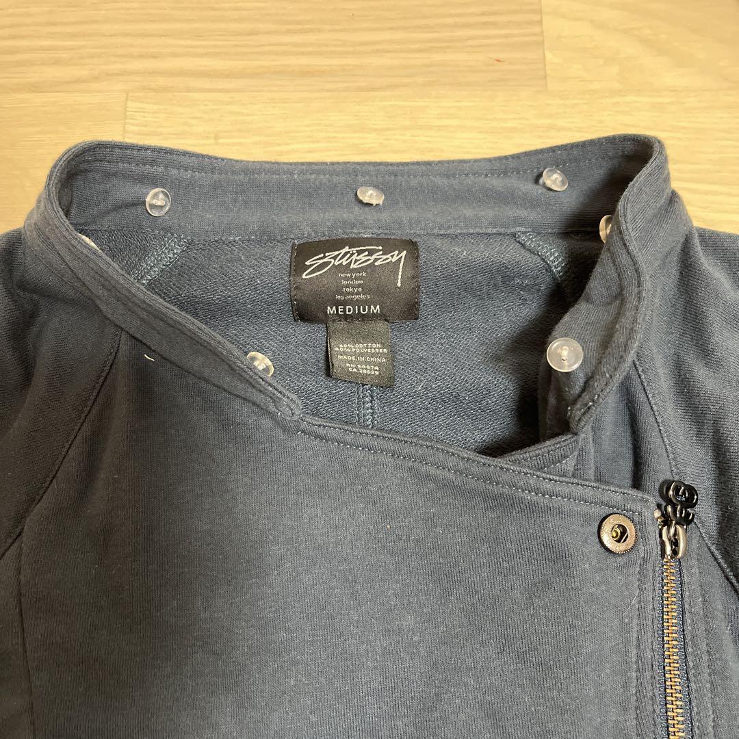 STUSSY 2000s〜 Sweat Design Jacket