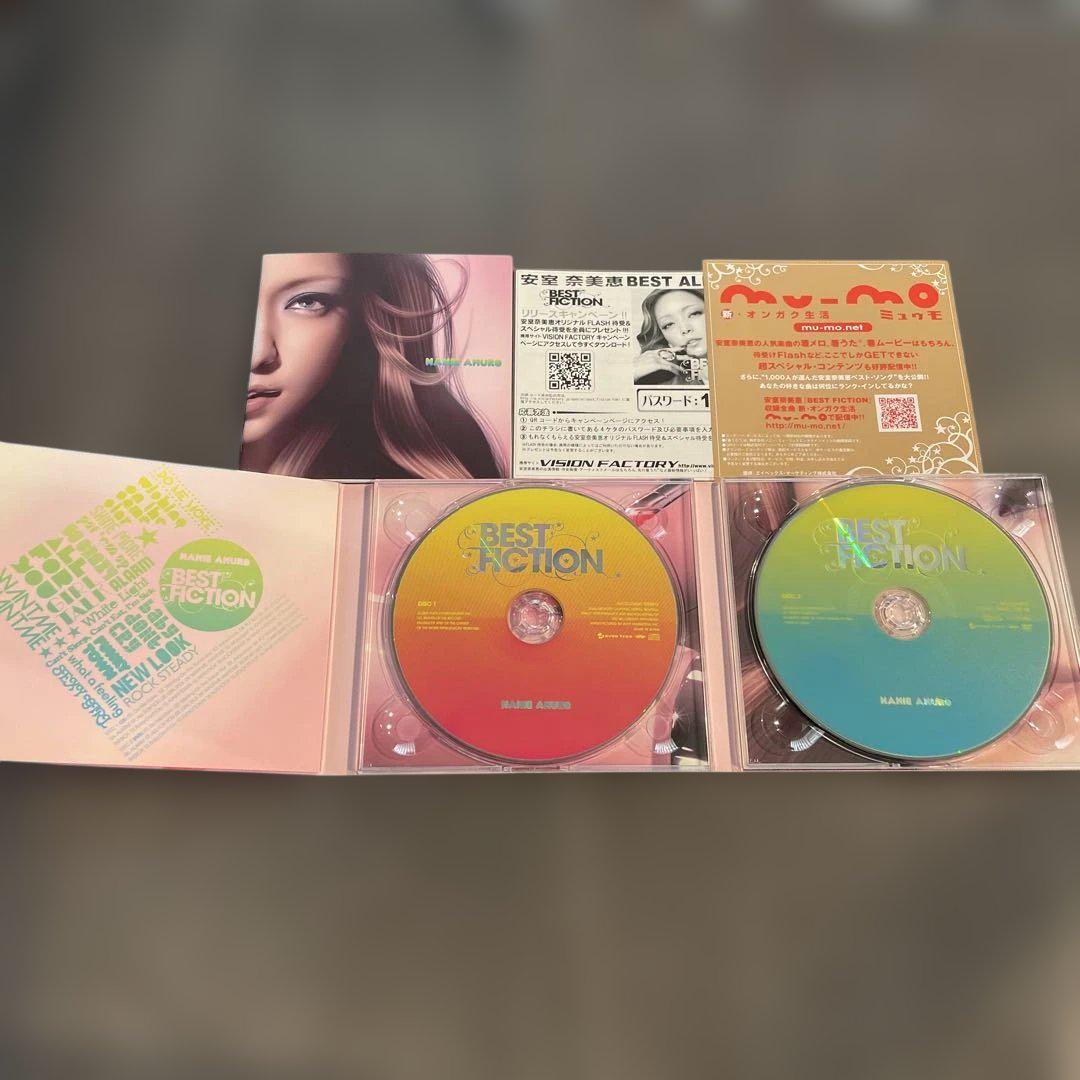 CD＋DVD初回限定デジパック仕様】BEST FICTION／安室奈美恵