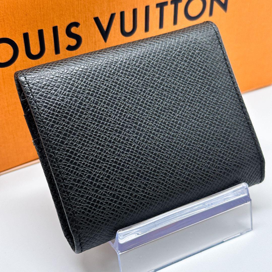 ✨超美品✨ヴィトン ポルトモネ セルゲイ タイガ コインケース 黒ブラック 人気 美品】ルイヴィトン タイガ コインケース ポルトモネ セルゲイ