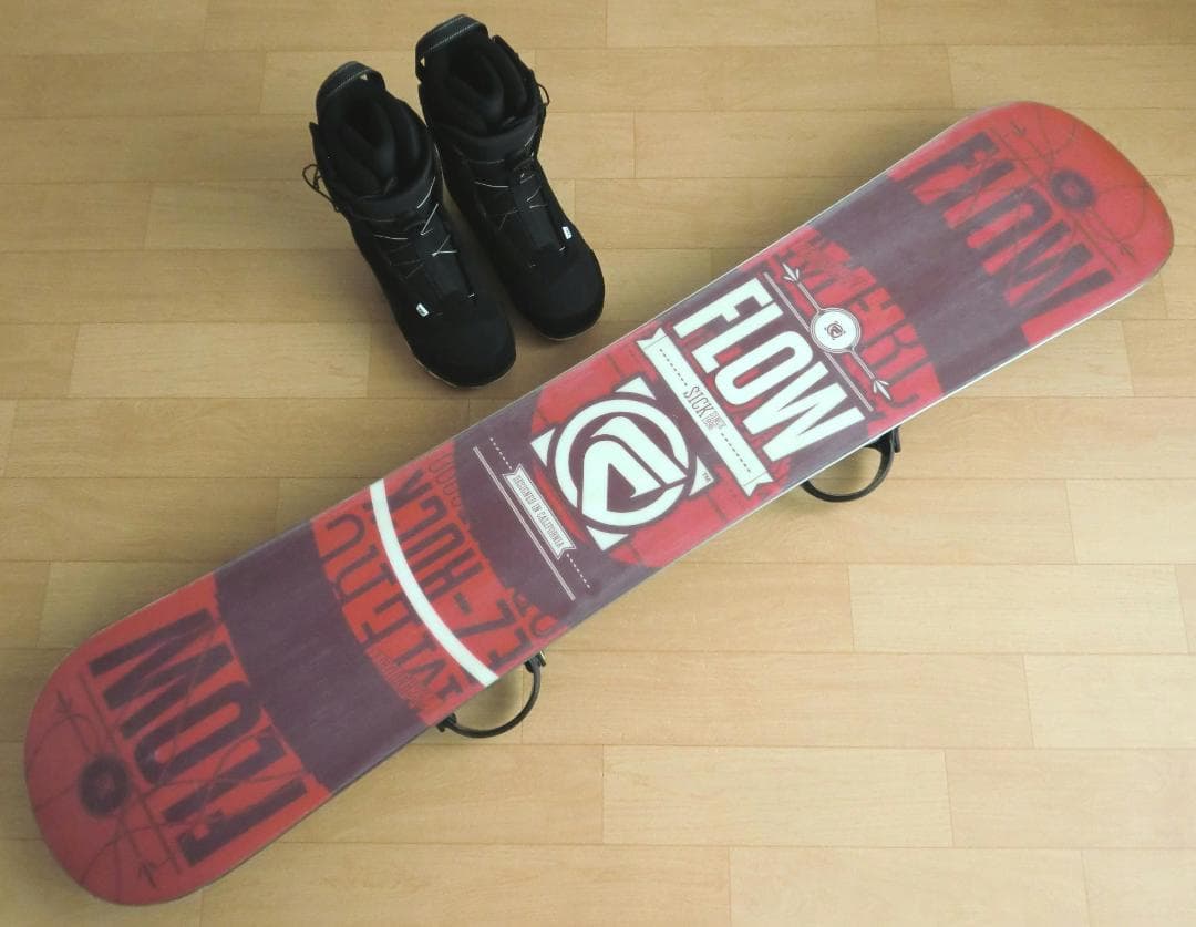 10・11月限定メンズ4点セットFLOW＋HEAD板162/靴29BOA