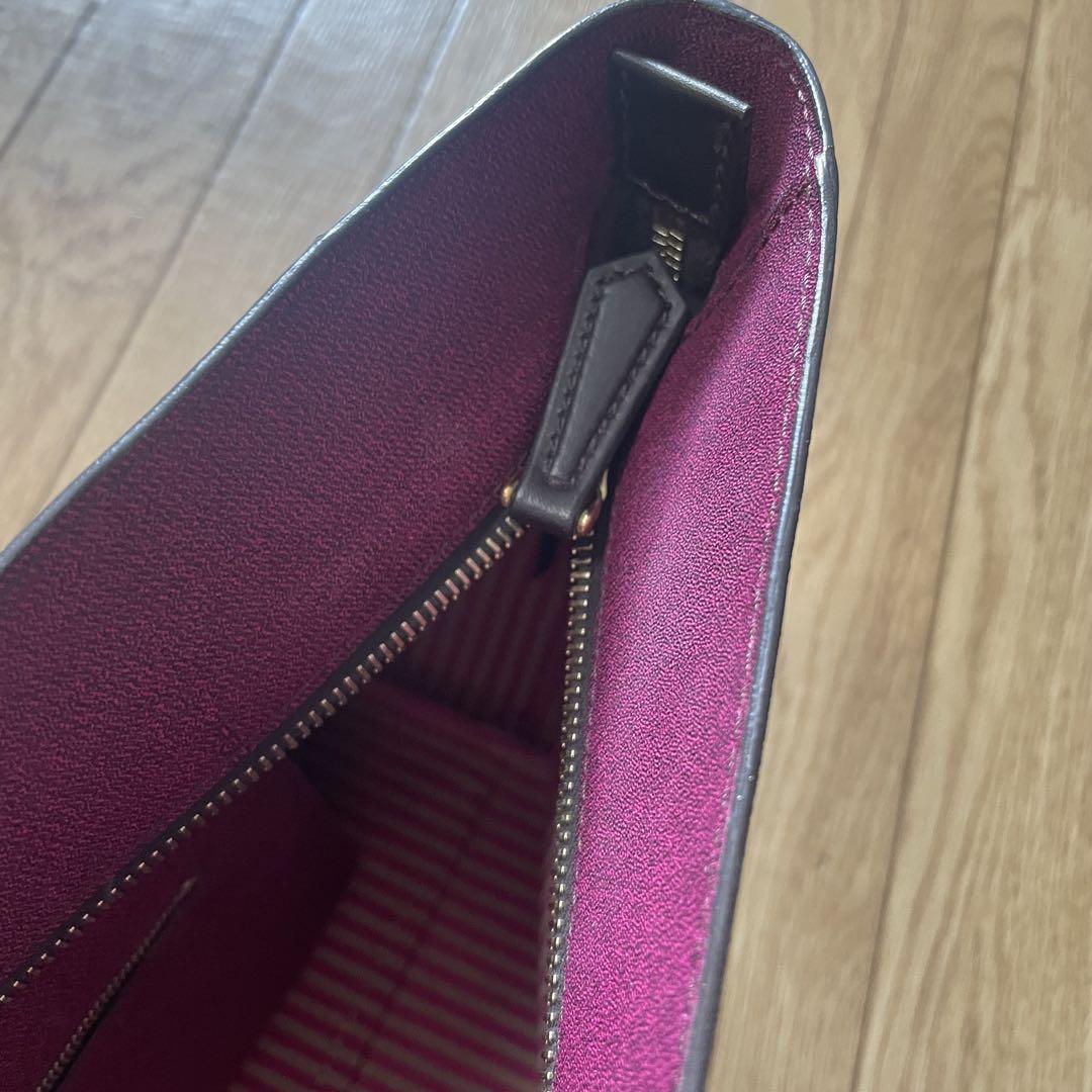 【ゆり様】フェンディ トートバッグ ズッカ 8BH198 ブラウン FENDI