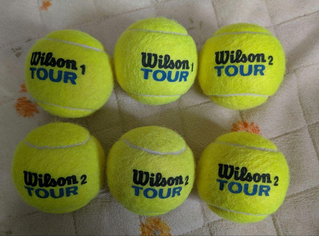 Wilson Tour Standard テニスボール 計6個 - メルカリ