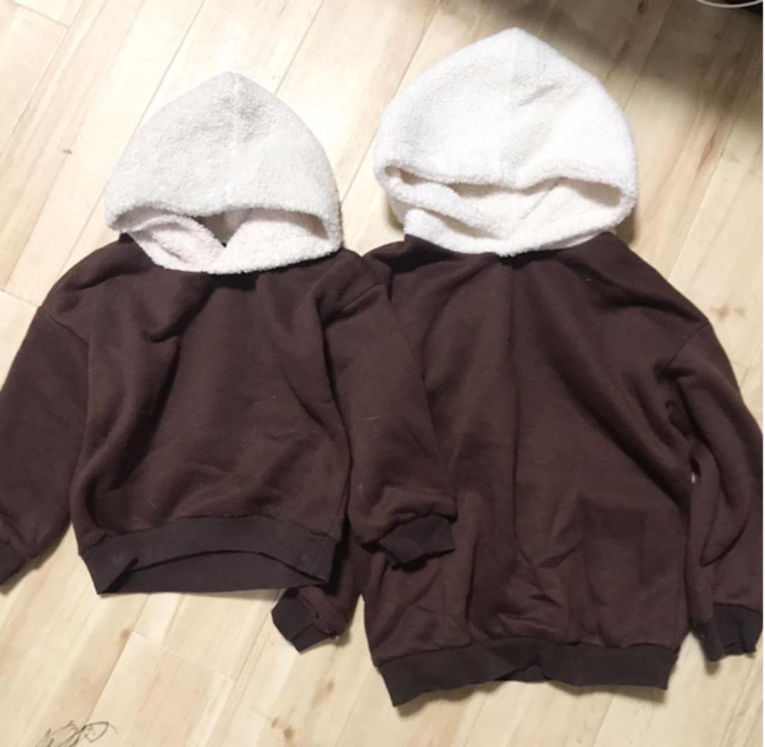 パーカー お揃い 韓国 お買い得