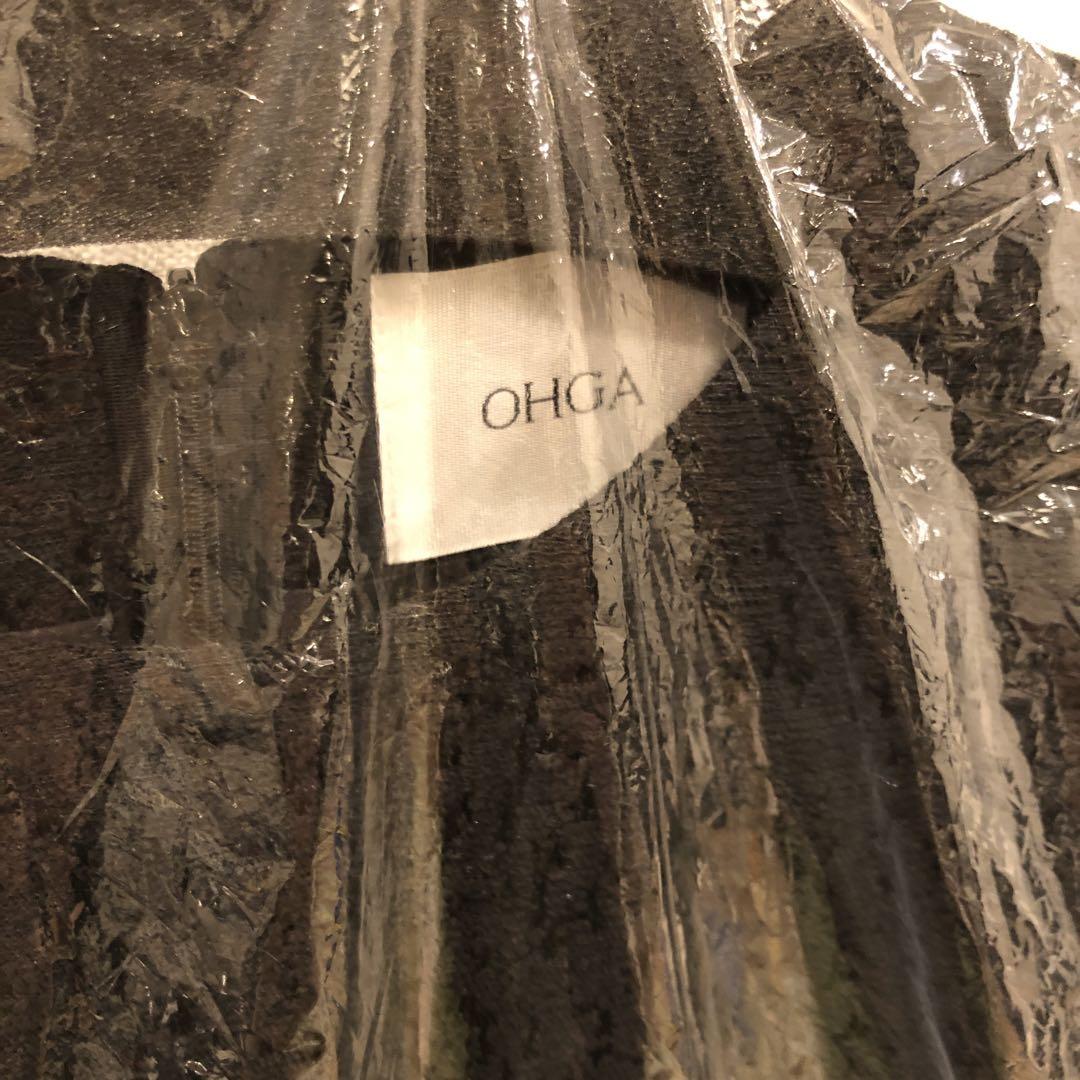 新品タグ付　OHGA 今季　バルーン　ブラック