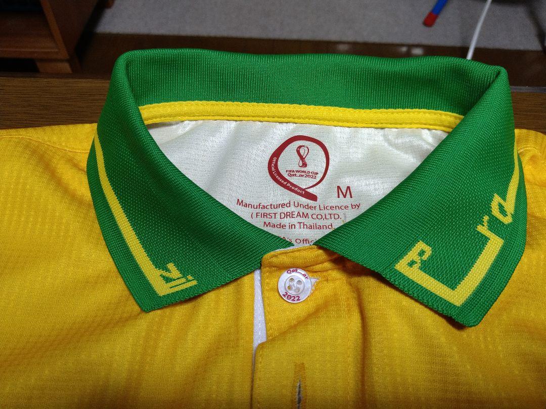 【新品】2022年 サッカー FIFAワールドカップ ブラジル代表ポロシャツM