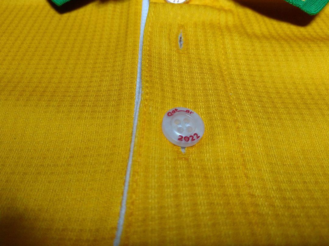 【新品】2022年 サッカー FIFAワールドカップ ブラジル代表ポロシャツM