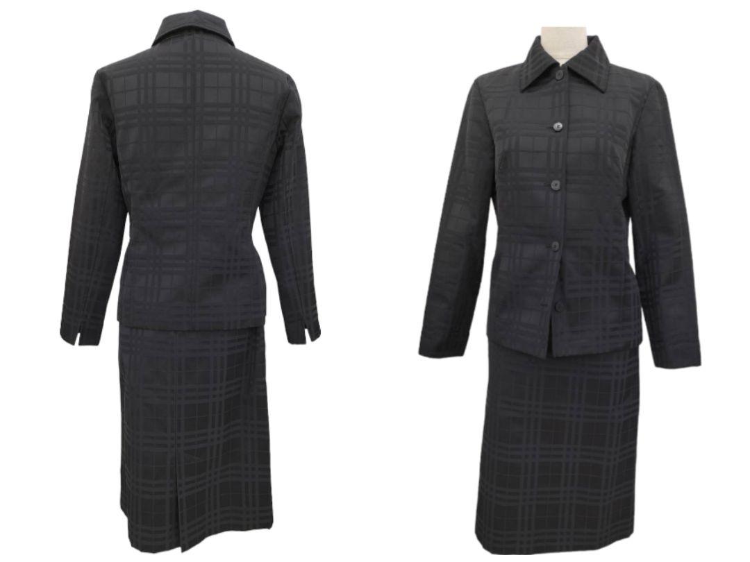 美品】BURBERRY バーバリー セットアップ ジャケット スカート